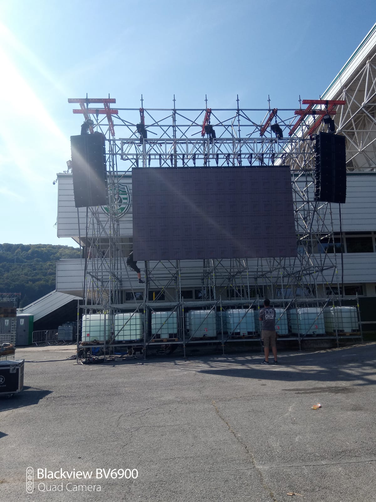 Lešenie pre podujatia